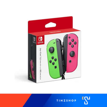 จอยเกมไร้สาย Nintendo Switch Joy Controller สีเขียว/ชมพู_1